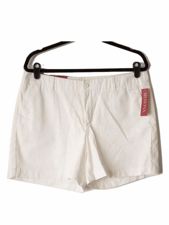 Merona Pants - NWT Merona Chino Shorts size 12 White 5" Inseam